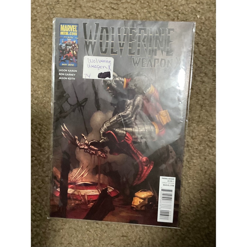 Marvel Wolverine Weapon X 13 May 2010 Jason Aaron Ron Garney Excellent Comic